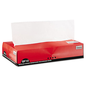 Bagcraft Marketwax Interfolded Dry Wax Deli Paper, 8 X 10.75, White, 500-box, 12 Boxes-carton freeshipping - TVN Wholesale